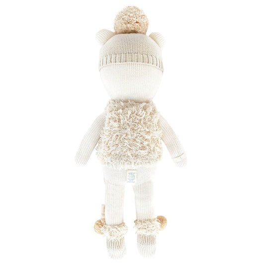 Cuddle+Kind Hand Knit Doll - Mini Stella the Polar Bear, 13"