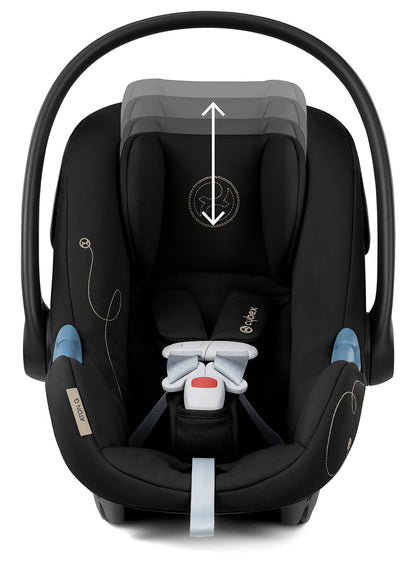 Cybex Aton G Infant Car Seat - Moon Black