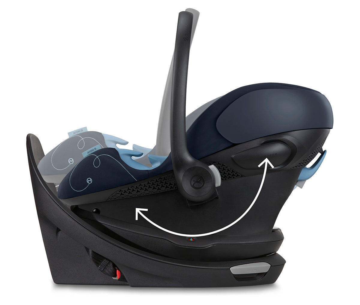 Cybex Aton G Swivel Infant Car Seat - Ocean Blue