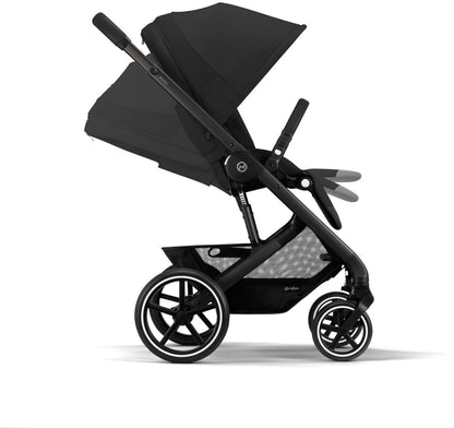 Cybex Balios S Lux 2 Stroller - Black Frame / Moon Black