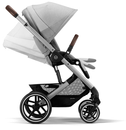 Cybex Balios S Lux 2 Stroller - Silver Frame / Lava Grey