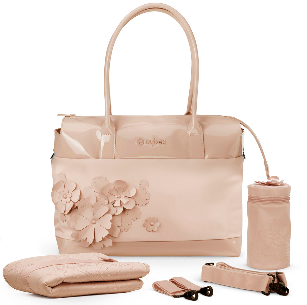 Cybex Changing Bag - Simply Flowers - Nude Beige