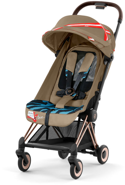 Cybex COYA Compact Stroller - KK One Love / Rose Gold