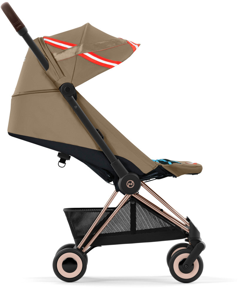 Cybex COYA Compact Stroller - KK One Love / Rose Gold