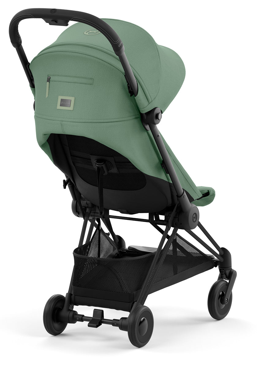 Cybex COYA Compact Stroller - Matte Black / Leaf Green