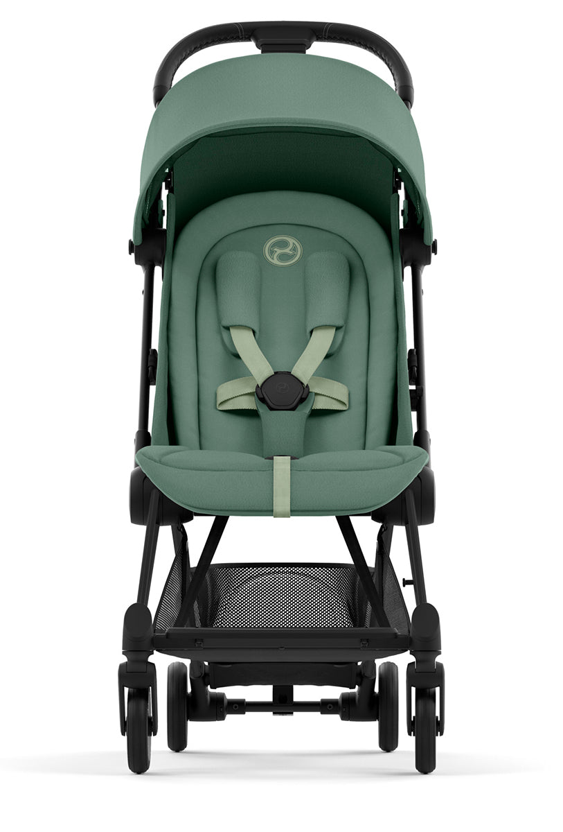 Cybex COYA Compact Stroller - Matte Black / Leaf Green