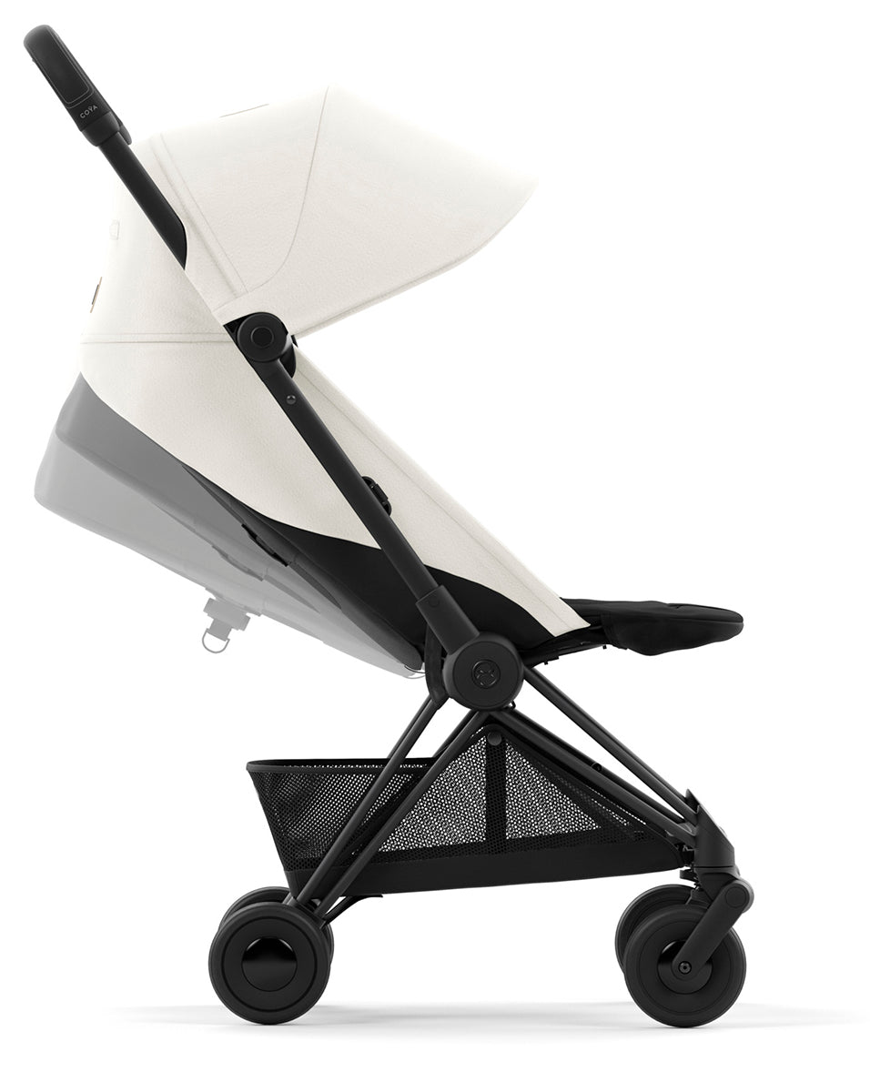 Cybex COYA Compact Stroller - Matte Black / Off White