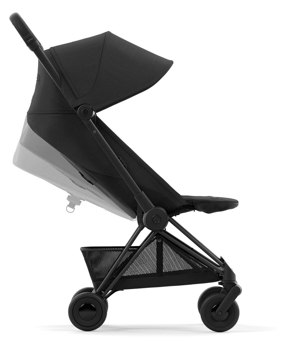 Cybex COYA Compact Stroller - Matte Black / Sepia Black