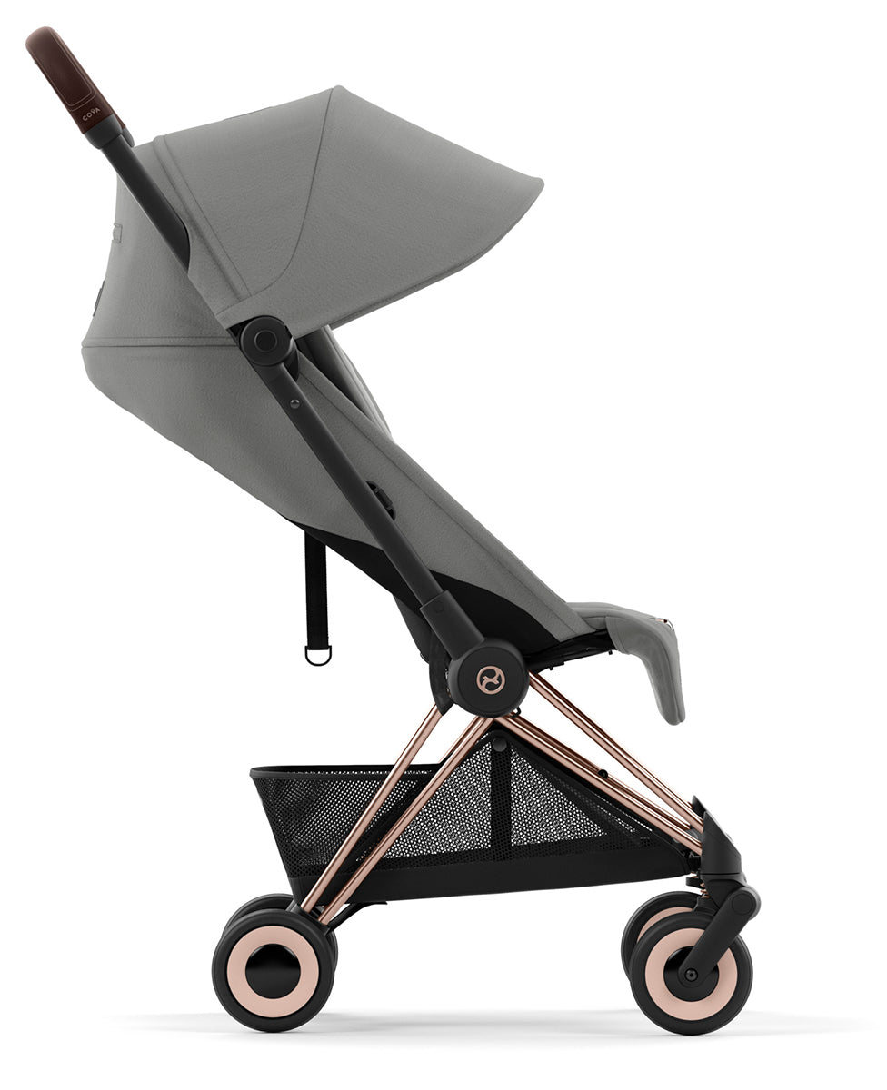 Cybex COYA Compact Stroller - Rose Gold / Mirage Grey