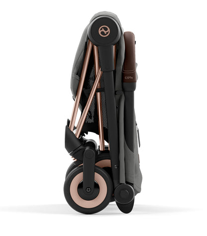 Cybex COYA Compact Stroller - Rose Gold / Mirage Grey