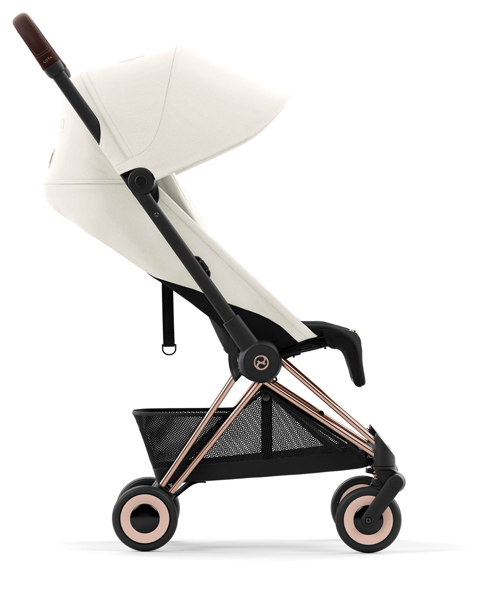 Cybex COYA Compact Stroller - Rose Gold / Off White