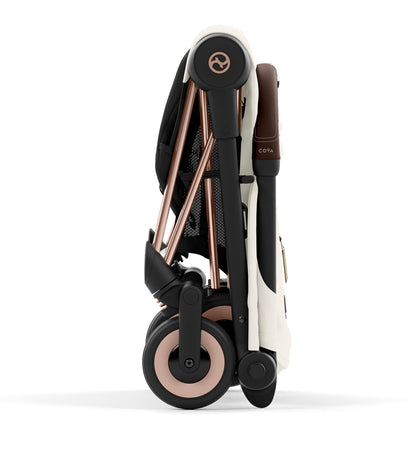 Cybex COYA Compact Stroller - Rose Gold / Off White