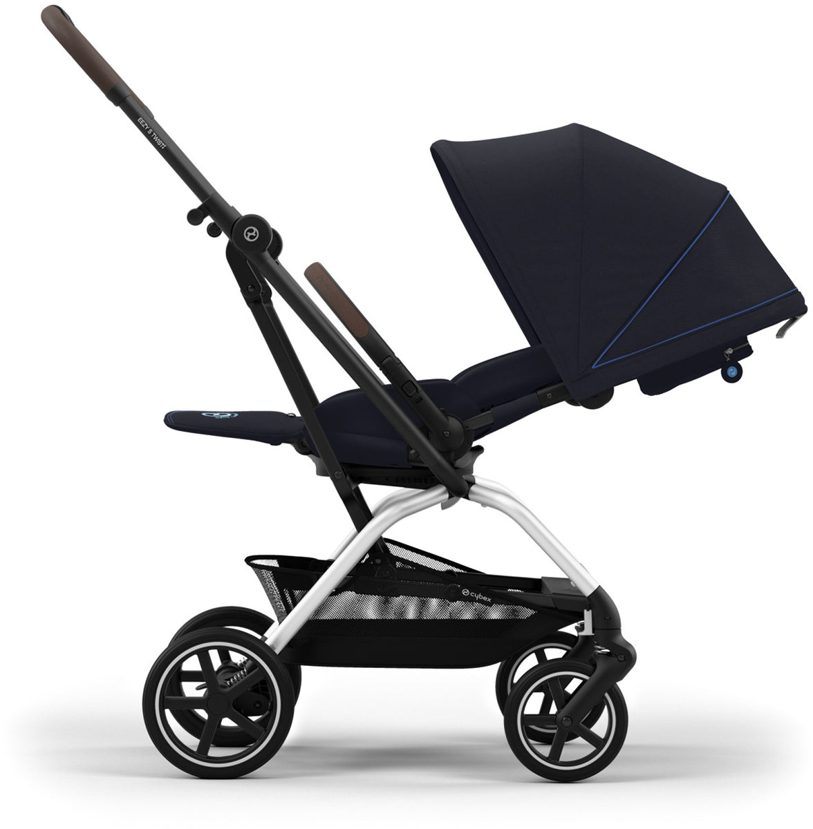 Cybex Eezy S Twist +2 Stroller - Dark Blue