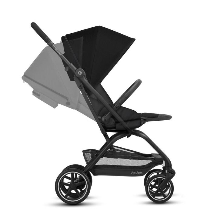 Cybex Eezy S Twist+ 2 Stroller - Deep Black