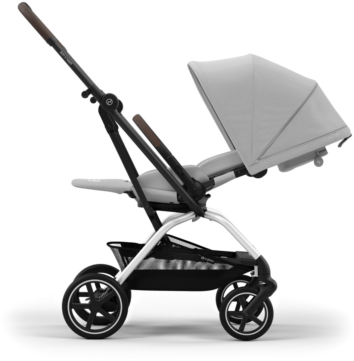 Cybex Eezy S Twist +2 Stroller - Fog Grey