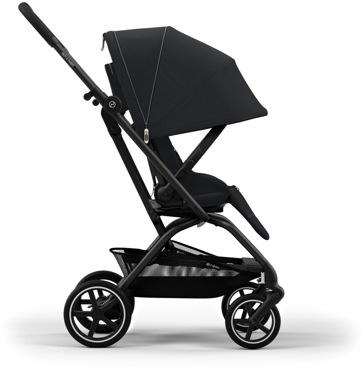 Cybex Eezy S Twist +2 Stroller - Magic Black