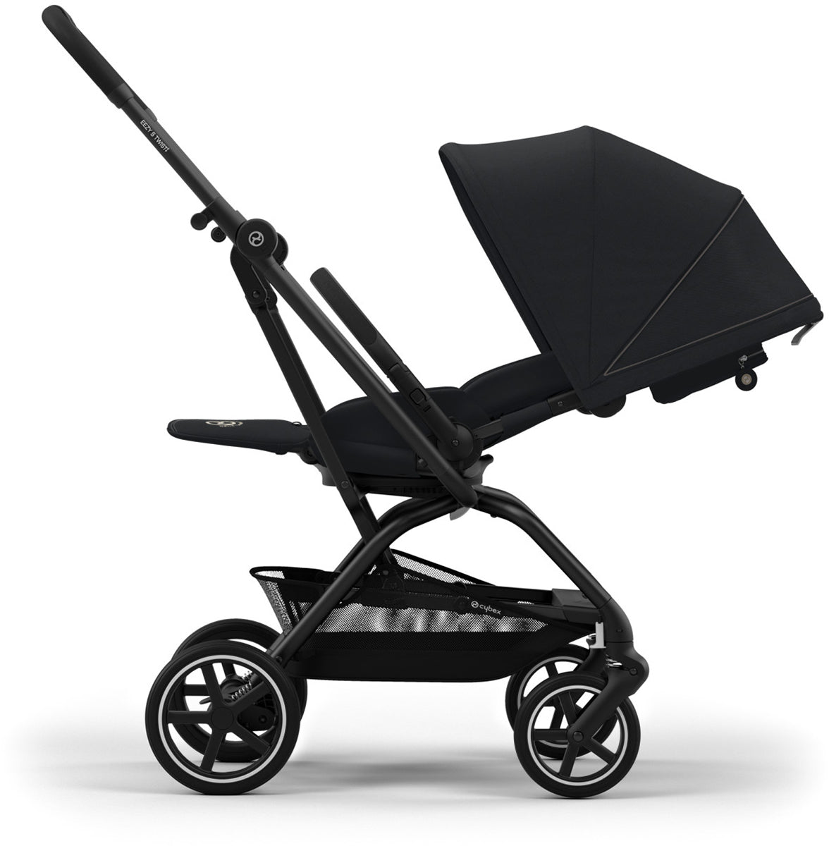 Cybex Eezy S Twist +2 Stroller - Magic Black