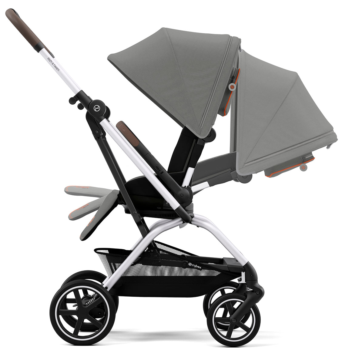 Cybex Eezy S Twist +2 V2 Stroller - Lava Grey