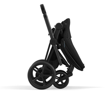 Cybex ePriam 2 Stroller (One Box) - Matte Black / Black / Deep Black