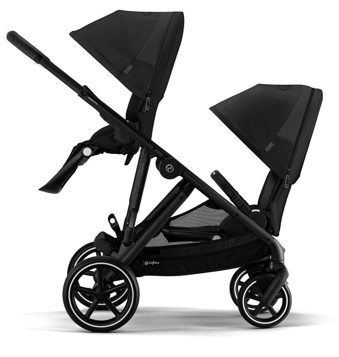 Cybex Gazelle S 2 Second Seat - Black Frame / Moon Black