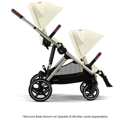 Cybex Gazelle S 2 Second Seat - Taupe Frame / Seashell Beige