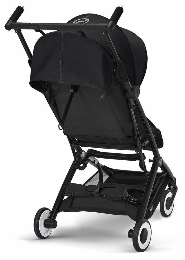 Cybex Libelle 2 + Aton G SensorSafe Travel System Bundle - Stormy Blue / Moon Black