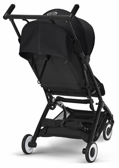 Cybex Libelle 2 + Aton G SensorSafe Travel System Bundle - Fog Grey / Moon Black