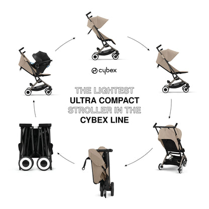 Cybex Libelle 2 Compact Stroller - Almond Beige