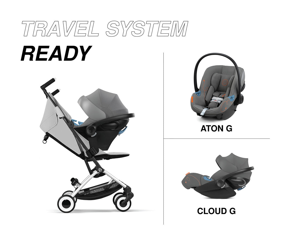 Cybex Libelle 2 Compact Stroller - Fog Grey