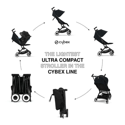 Cybex Libelle 2 Compact Stroller - Magic Black