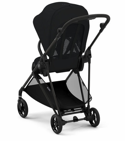 Cybex Melio Carbon 3 + Aton G Travel System Bundle - Moon Black / Moon Black