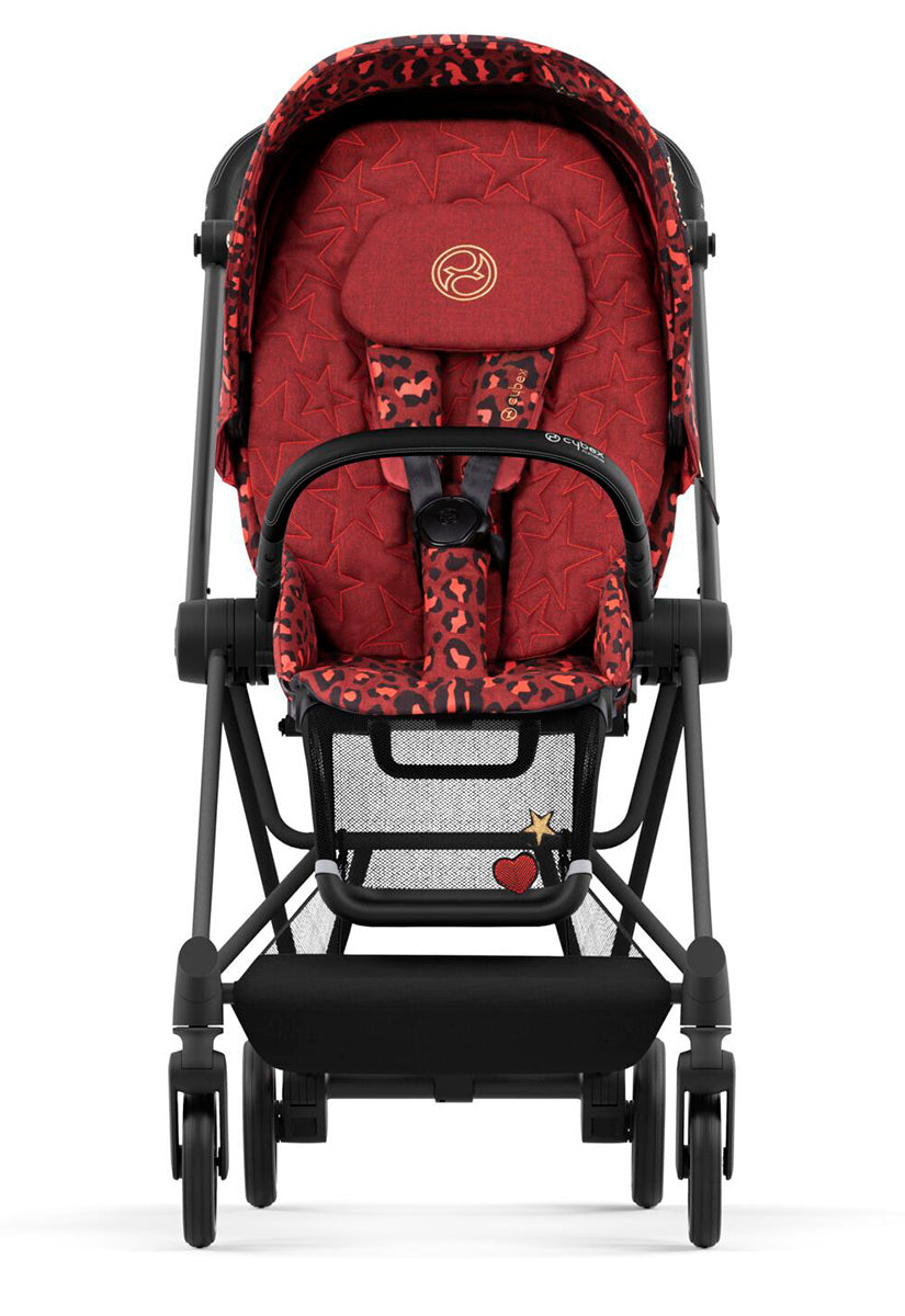 Cybex Mios 3 Complete Stroller with Lux Bassinet Bundle - Rockstar by Alec Voelkel