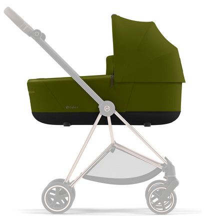 Cybex Mios 3 Lux Carry Cot - Khaki Green