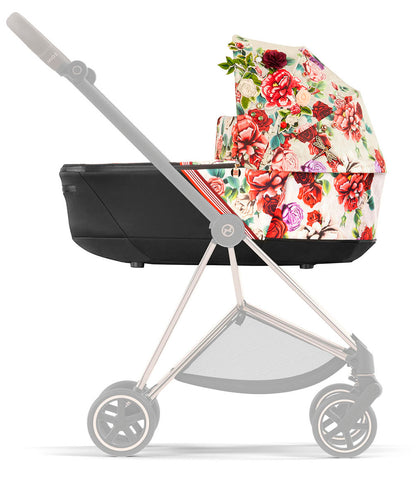 Cybex Mios 3 Lux Carry Cot - Spring Blossom Light