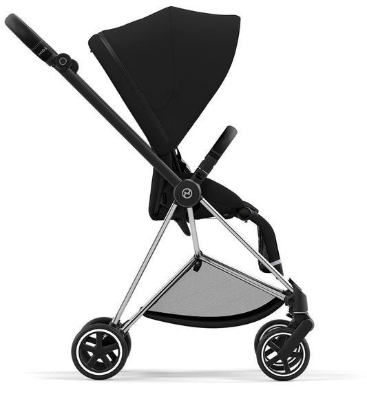 Cybex Mios 3 Stroller (One Box) - Chrome / Black / Deep Black