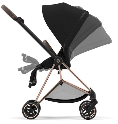 Cybex Mios 3 Stroller (One Box) - Rose Gold / Brown / Deep Black