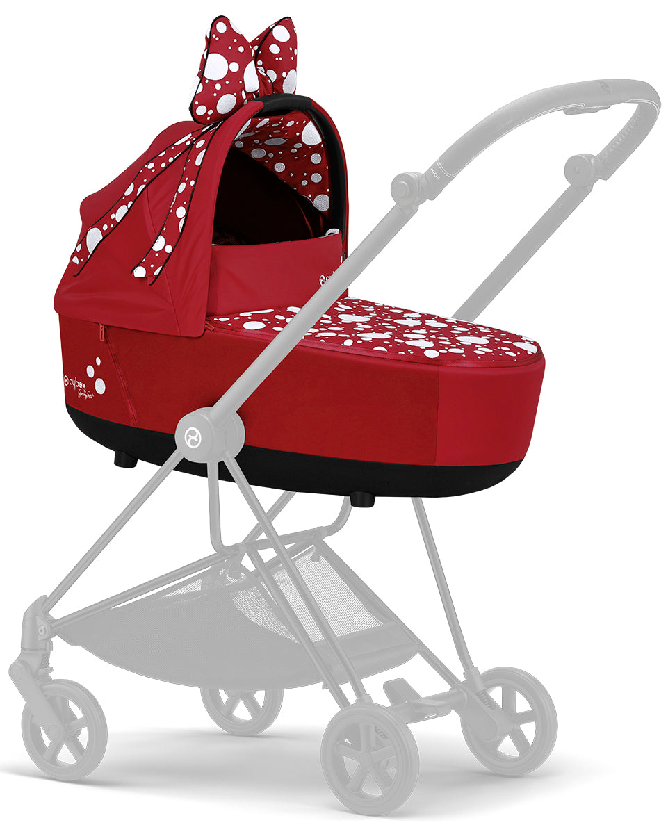 Cybex Mios Lux Carry Cot - Petticoat Red by Jeremy Scott