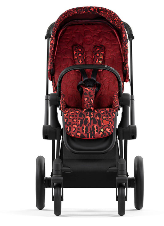 Cybex Priam 4 Complete Stroller Bundle - Rockstar by Alec Voelkel