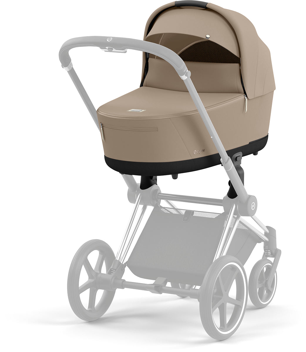 Cybex PRIAM 4/e-PRIAM 2 Lux Carry Cot - Cozy Beige