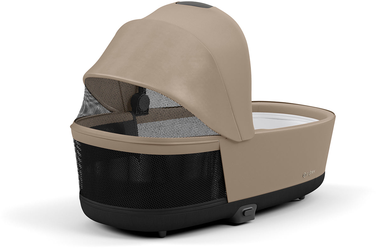 Cybex PRIAM 4/e-PRIAM 2 Lux Carry Cot - Cozy Beige