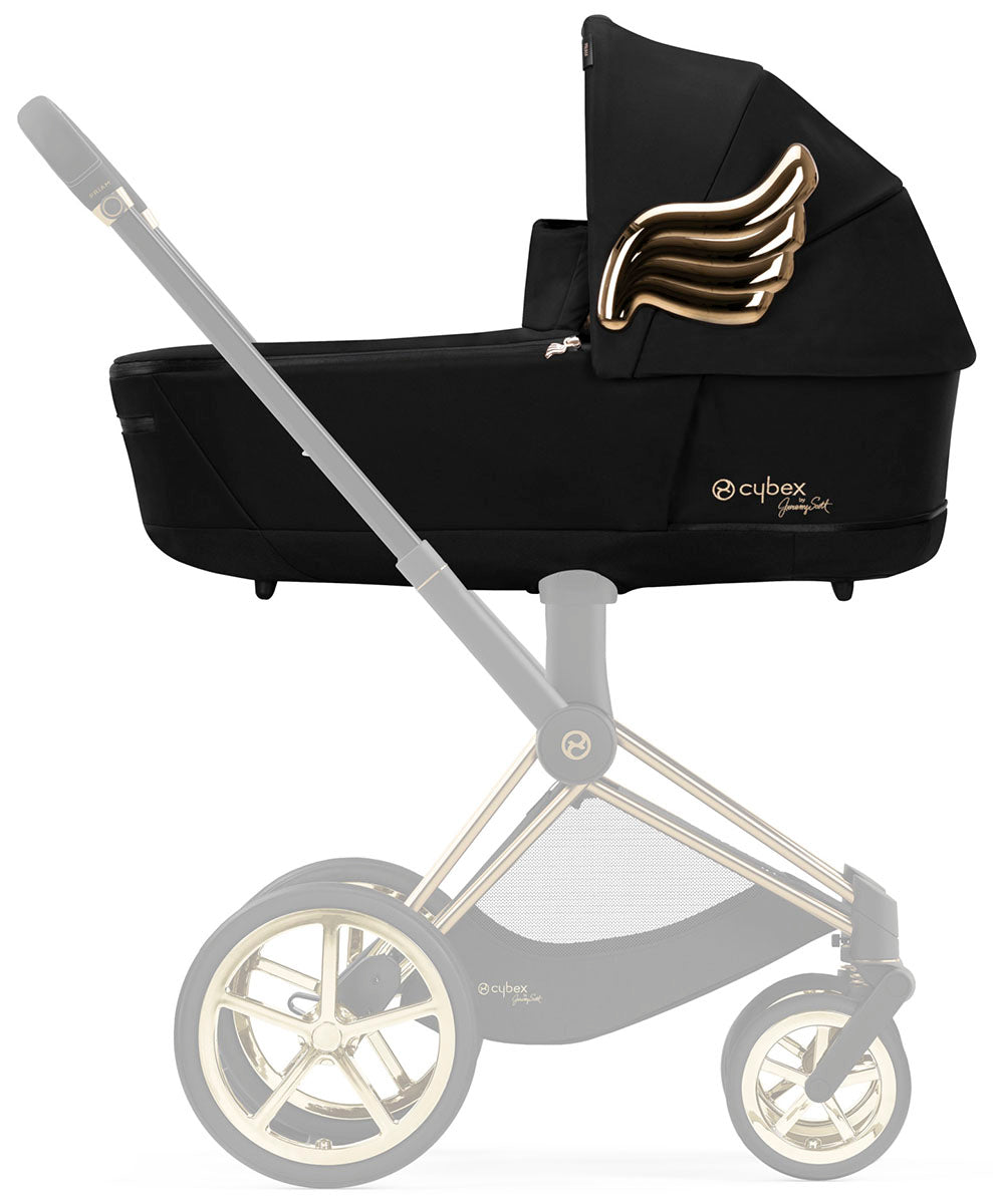 Cybex Priam 4 / ePriam 2 Lux Carry Cot - Jeremy Scott Wings