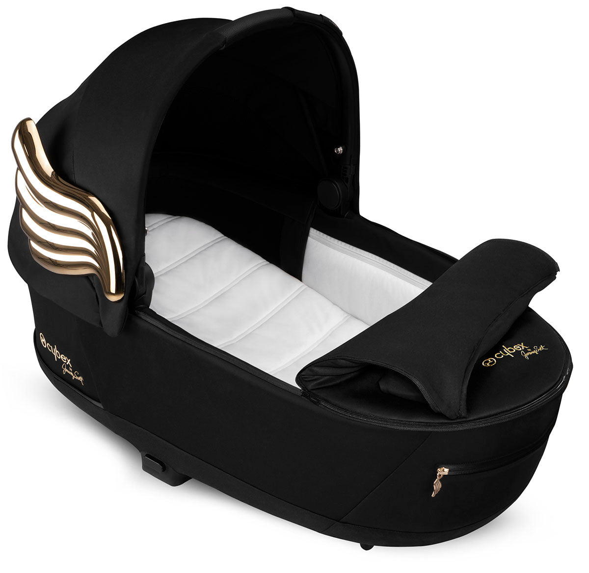 Cybex Priam 4 / ePriam 2 Lux Carry Cot - Jeremy Scott Wings