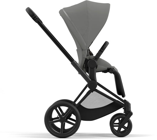 Cybex Priam 4 Stroller (One Box) - Matte Black / Black / Soho Grey