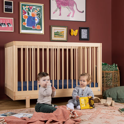 dadada Bliss 4-in-1 Convertible Crib - Natural