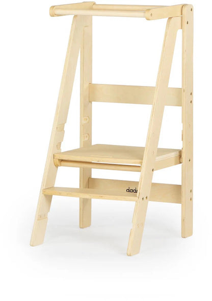 dadada Folding Toddler Tower - White