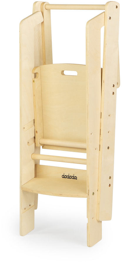 dadada Folding Toddler Tower - Natural