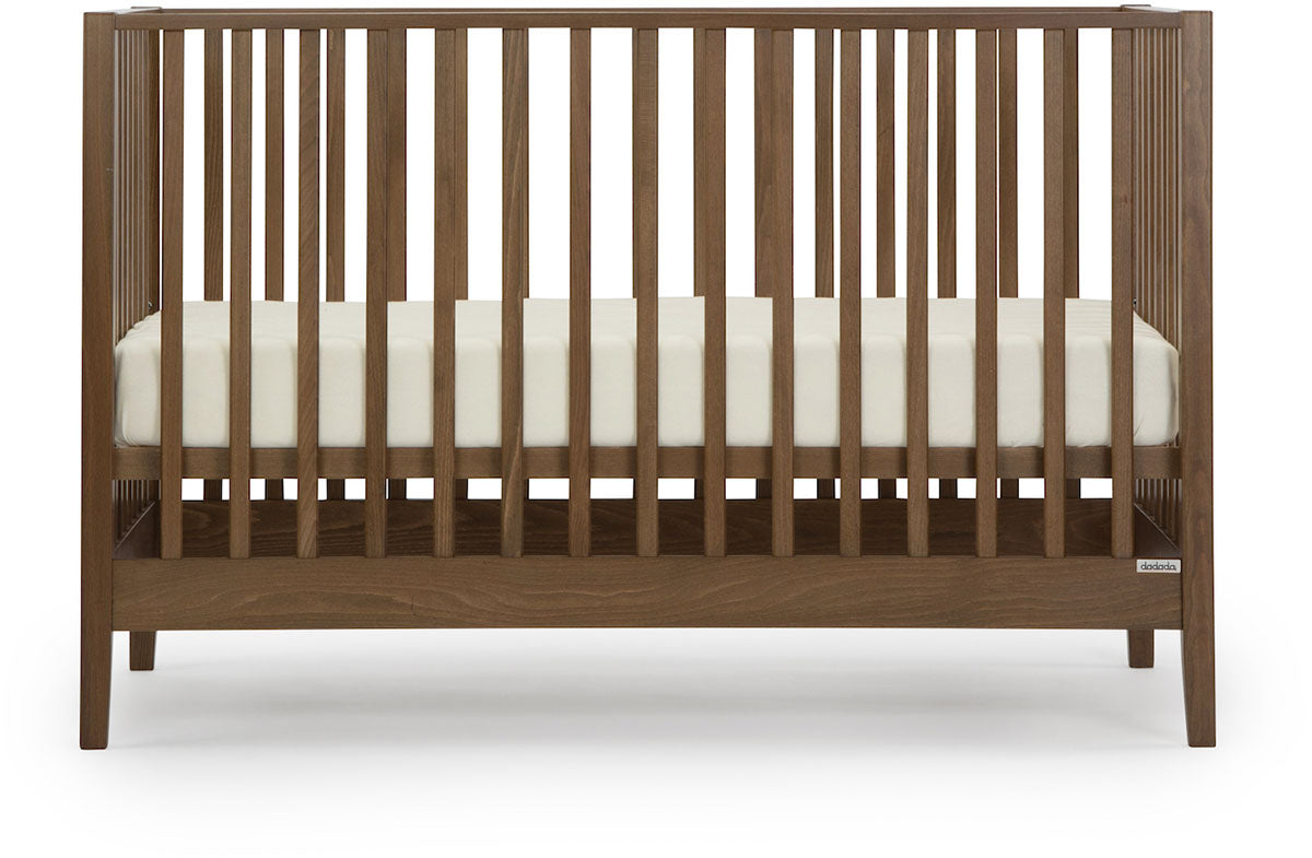 dadada Lala 3-in-1 Convertible Crib - Walnut