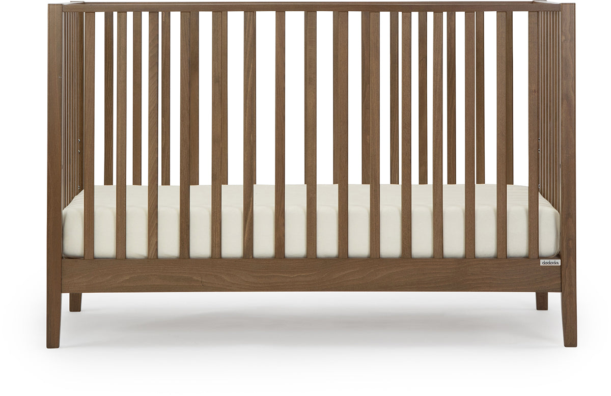 dadada Lala 3-in-1 Convertible Crib - Walnut