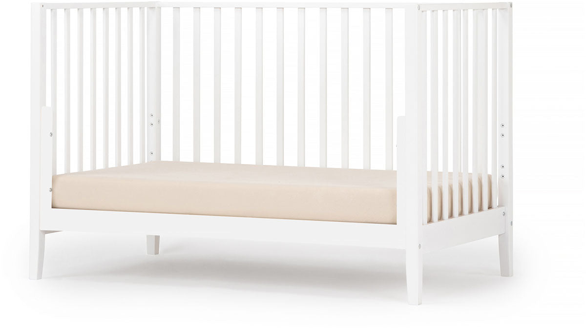 dadada Lala 3-in-1 Convertible Crib - White