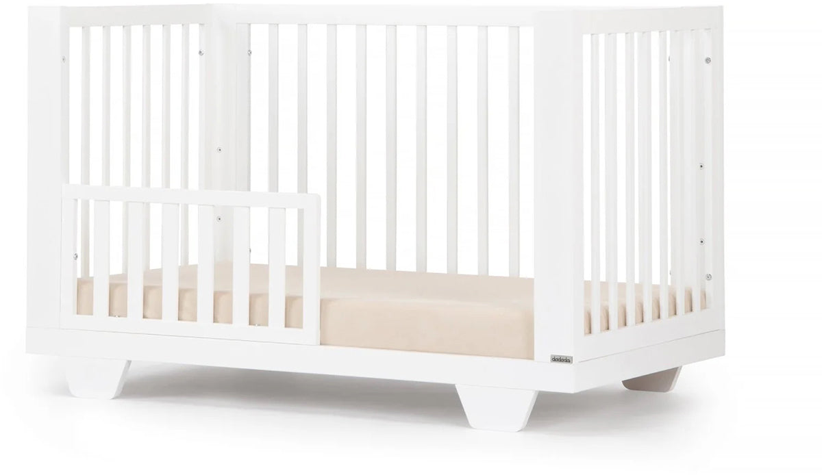 dadada Spirit 7-in-1 Convertible Crib - White